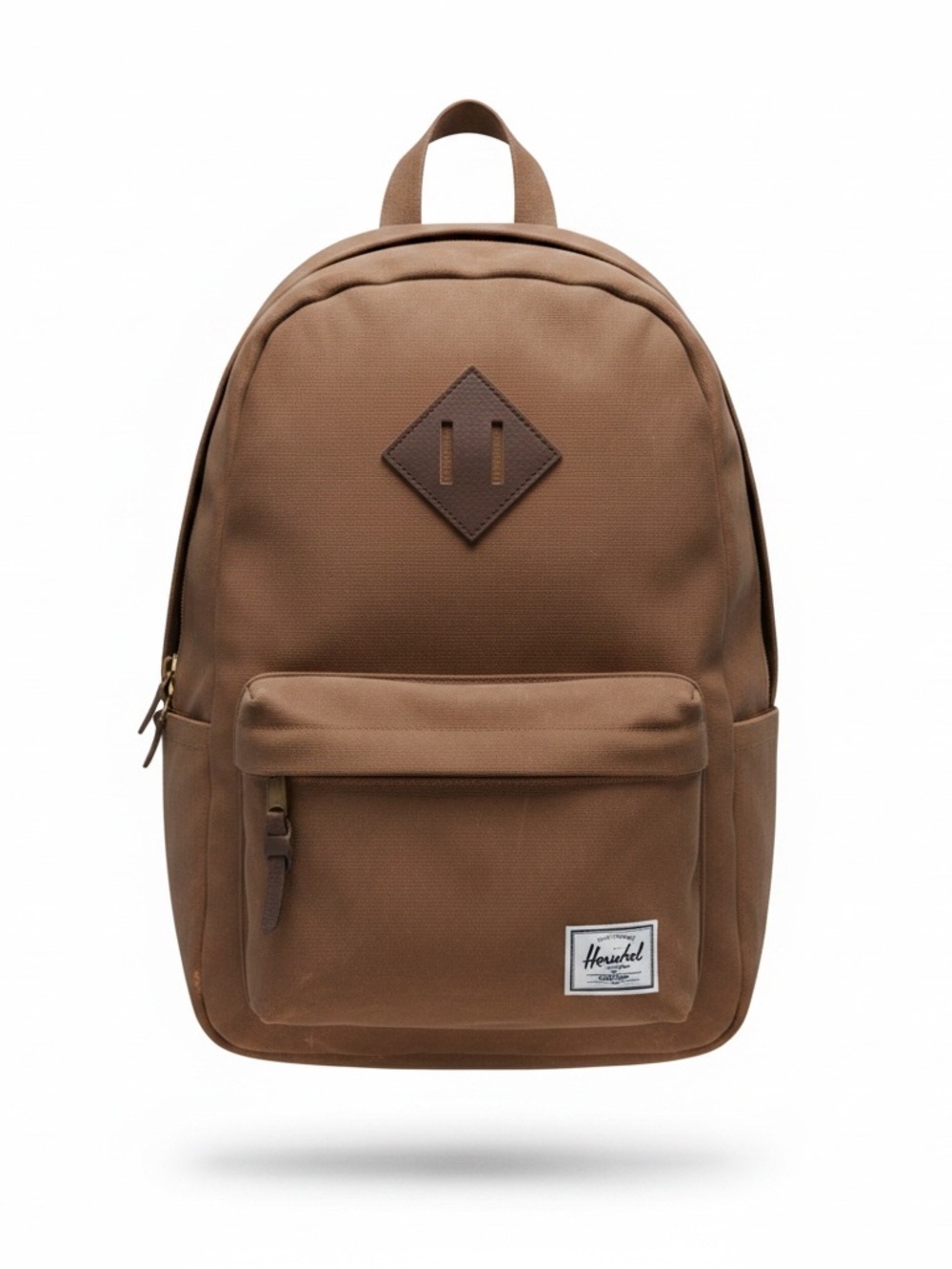 Thacker Classic Brown Canvas Backpack Small Size